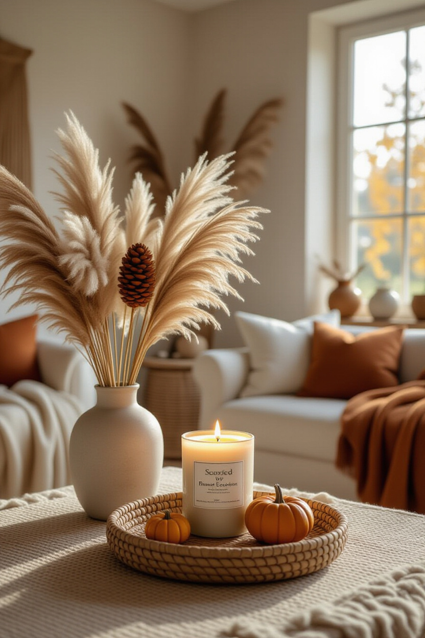 Fall Center Piece Dining Room