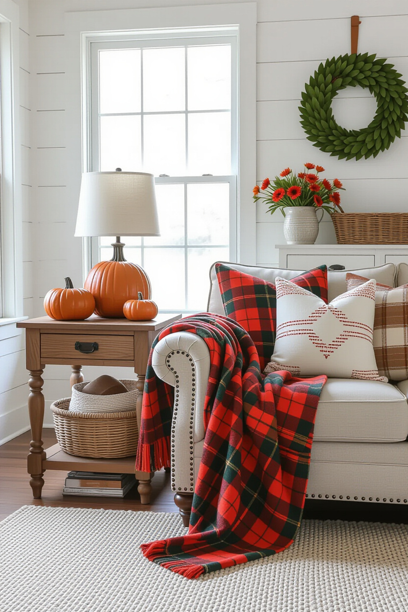Fall Nightstand Decor