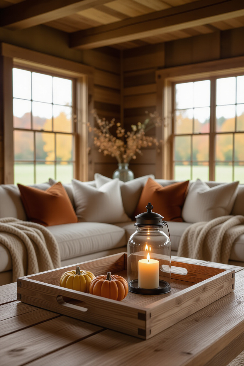 Fall Tray Decor