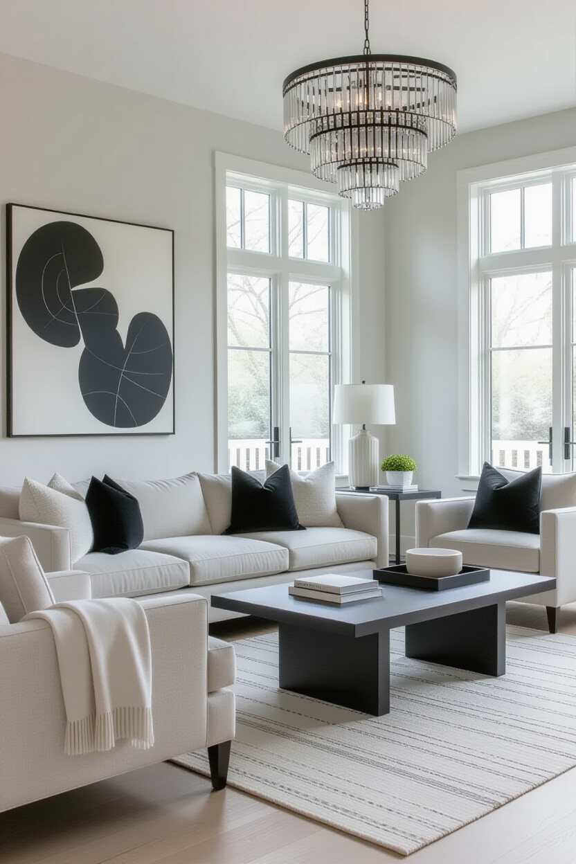 Gray Living Room Design