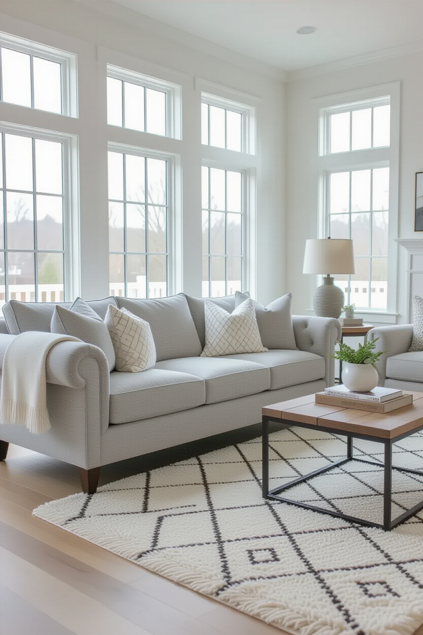 Grey Sofa Living Room