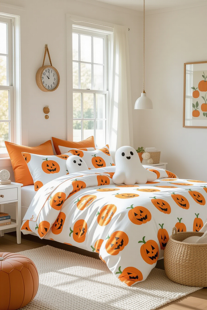 Halloween Bed Decor