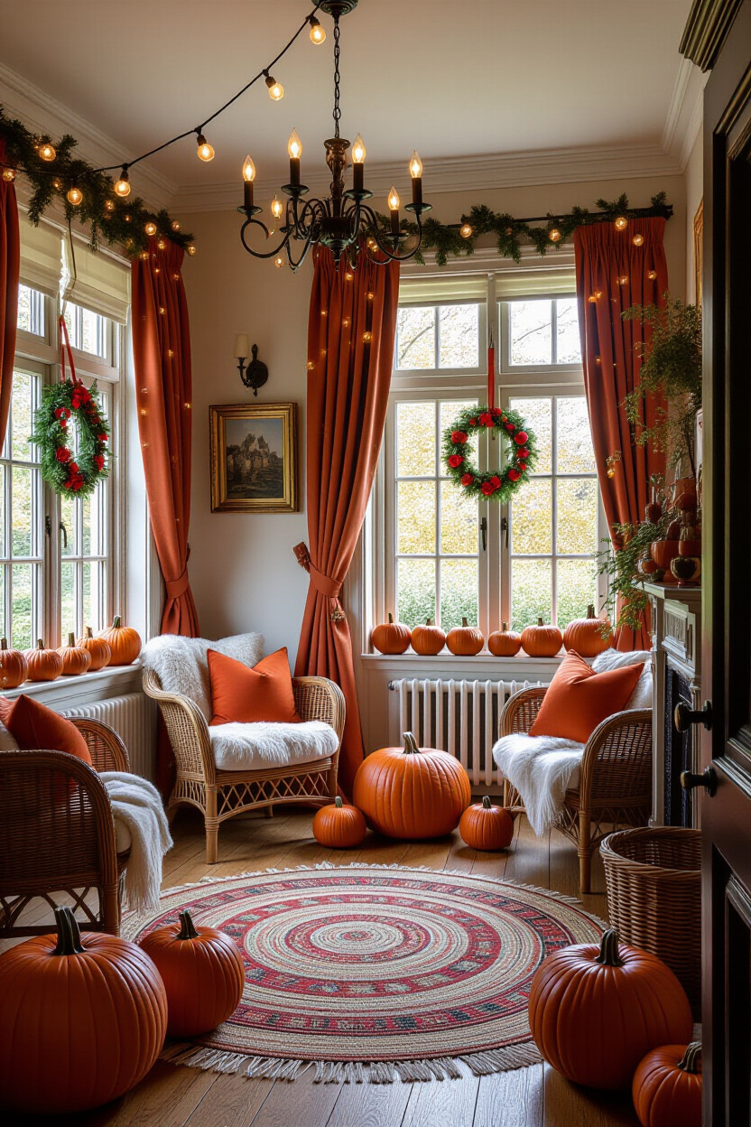 Halloween Living Room Decor