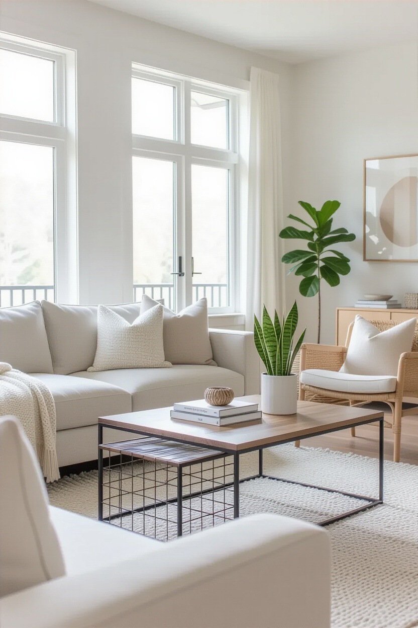 Living Room And Dining Room Decor