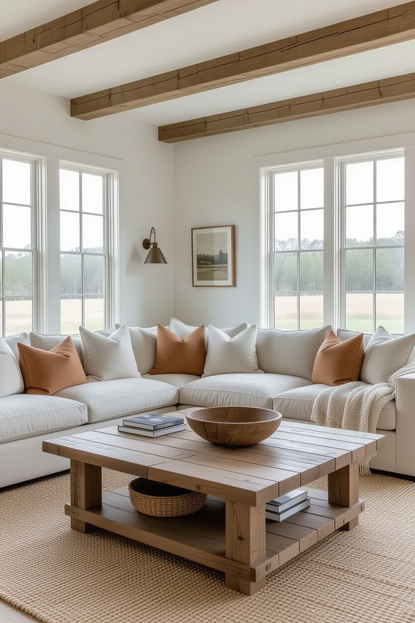 Living Room Autumn Decor