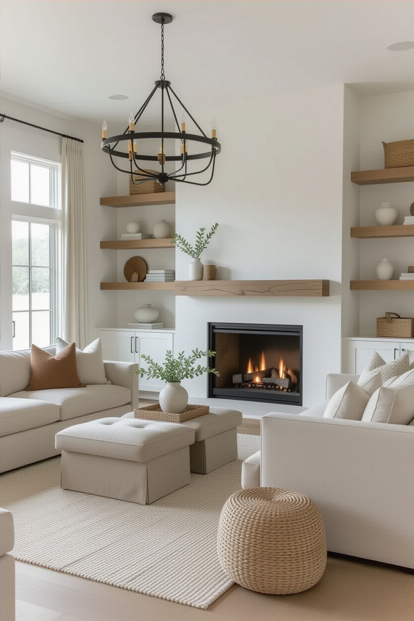 Living Room Decor Fireplace