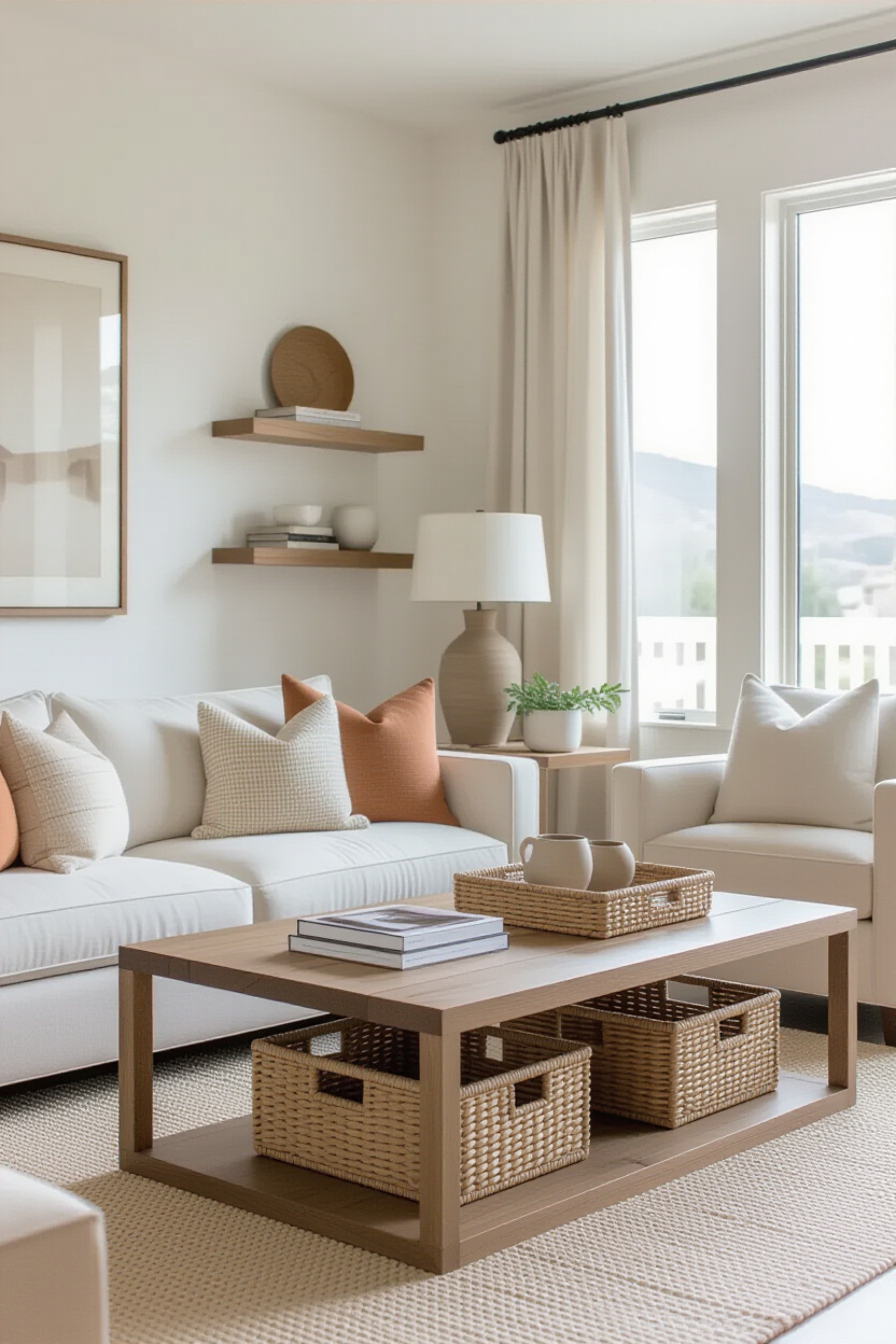 Living Room Organization Ideas