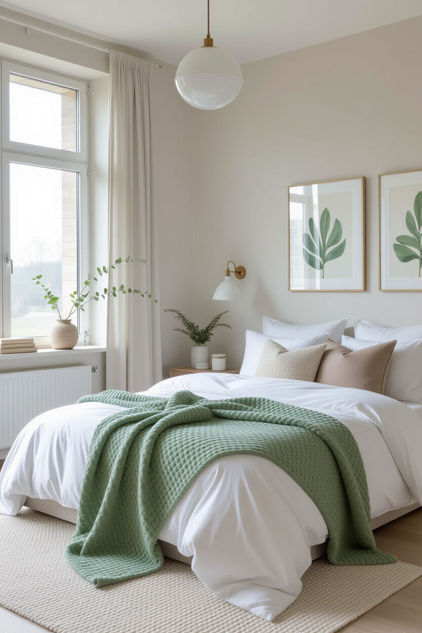 Pure White Bedroom Ideas