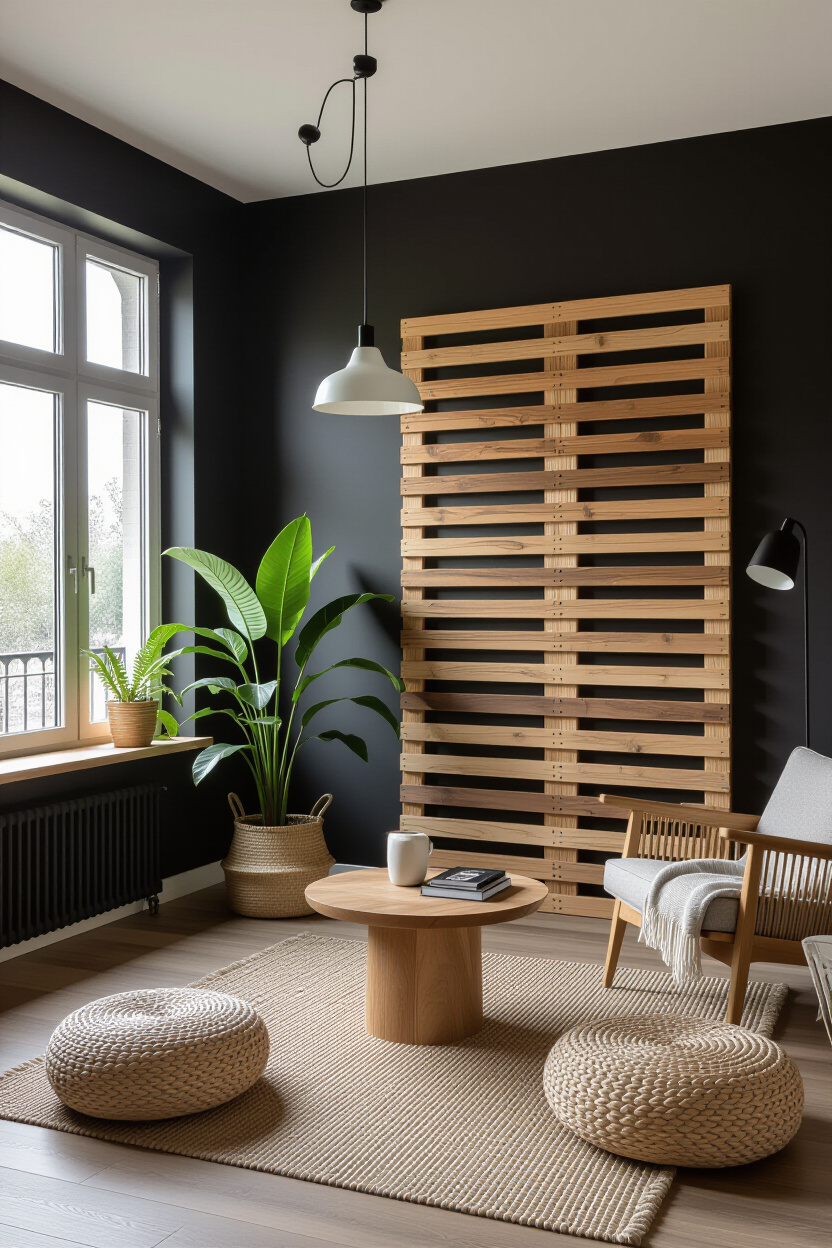 Wood Slat Wall