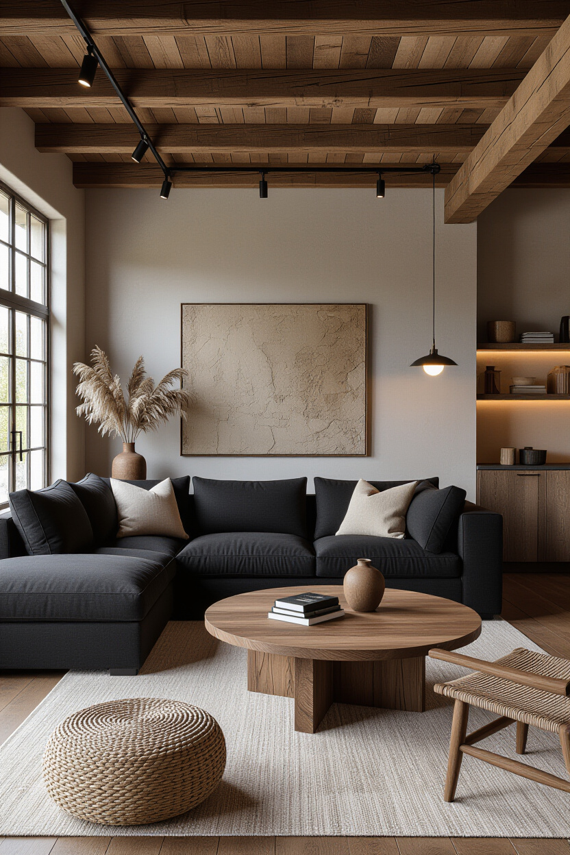 Black Living Room Decor