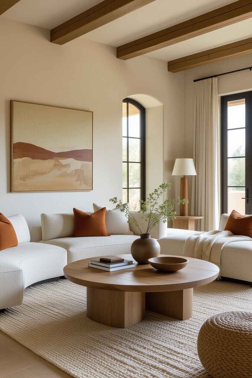 Brown Couch Living Room