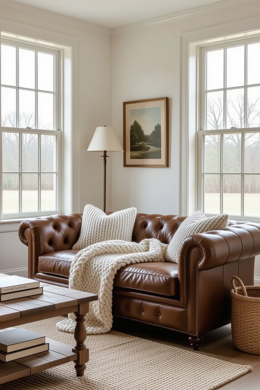 Cozy Moody Living Room Aesthetic