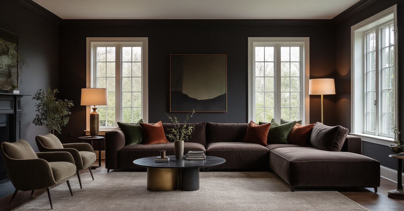 Embrace the Shadows: Creating Your Ultimate Dark Cozy Living Room Sanctuary