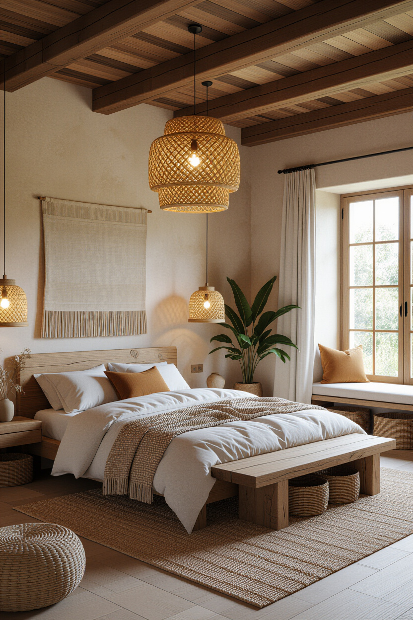 Earth Tone Bedroom