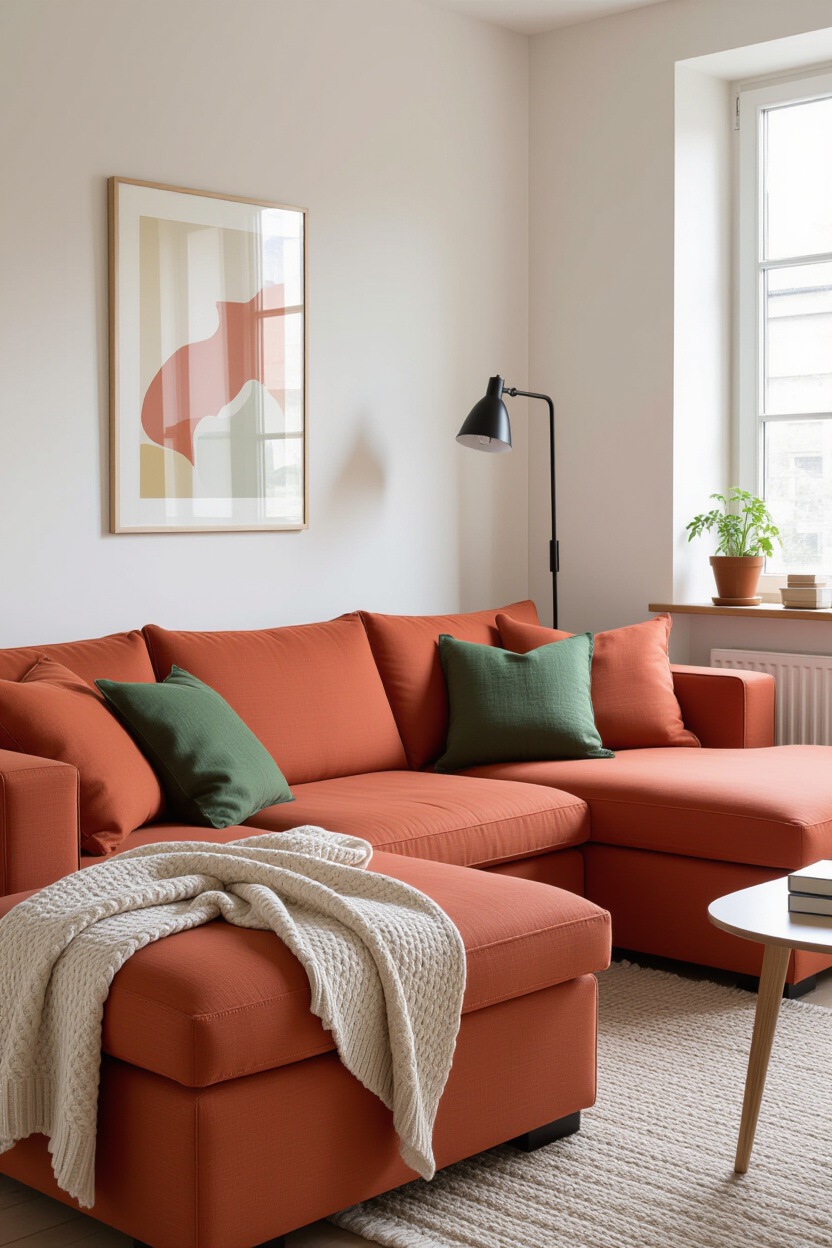 Earthy Living Room Calm