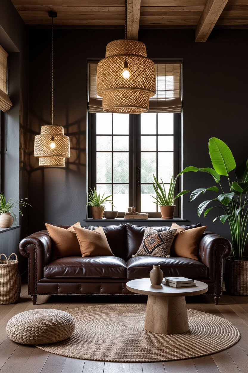 Earthy Living Room