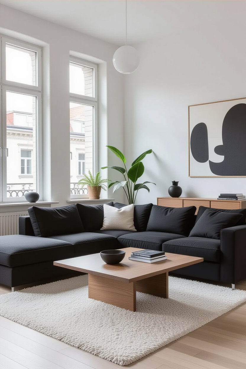 Grey Walls Living Room