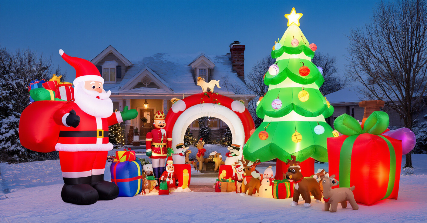 Inflatable Reindeer