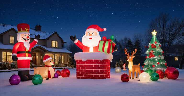 Inflatable Santa