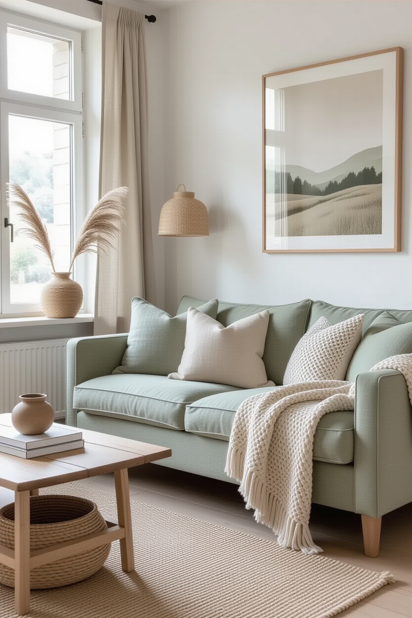 Japandi Living Room Peace