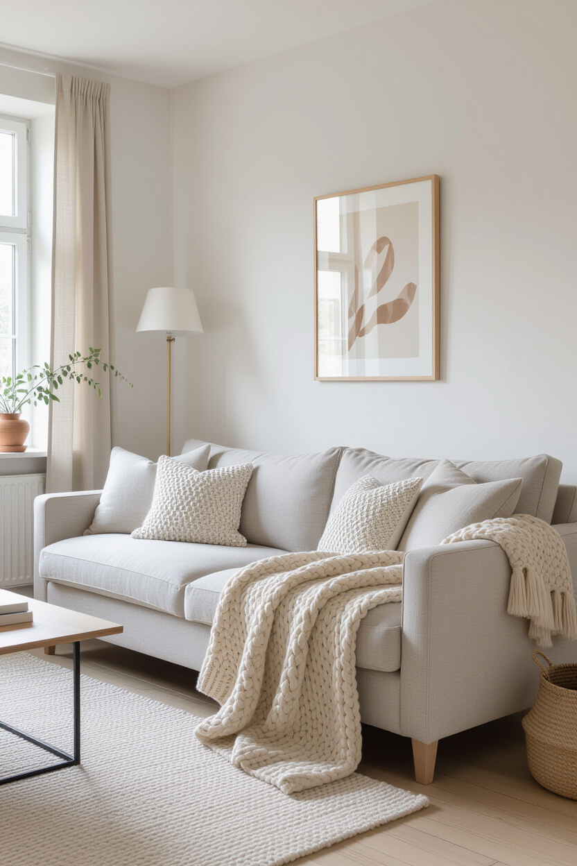Linen Living Room Breezy