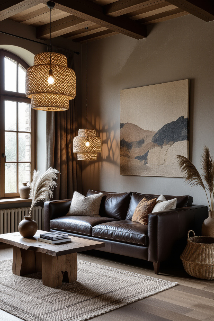 Moody Living Room