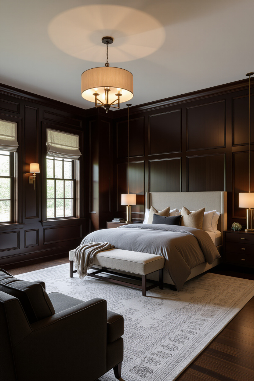 Bedroom Inspirations: Dark and Elegant Masterpieces