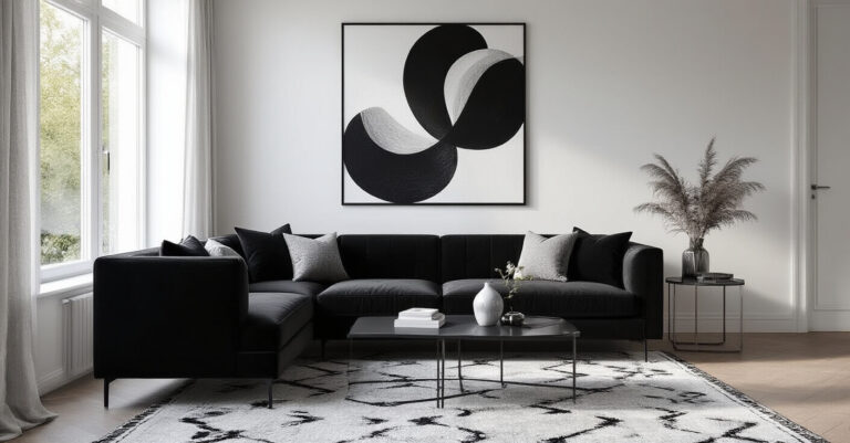 The Master Guide to Black and White Living Room Decor: From Monochromatic Magic to Bold Contrast
