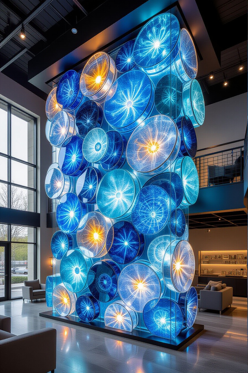 Breathtaking Backlit Translucent Wall Paneling