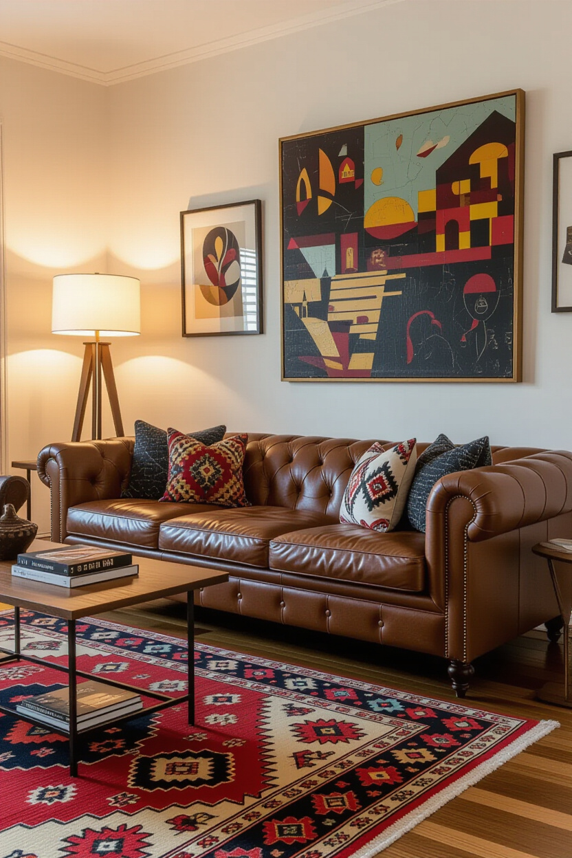 Brown Leather Sofa Living Room Ideas: Beyond the Basics