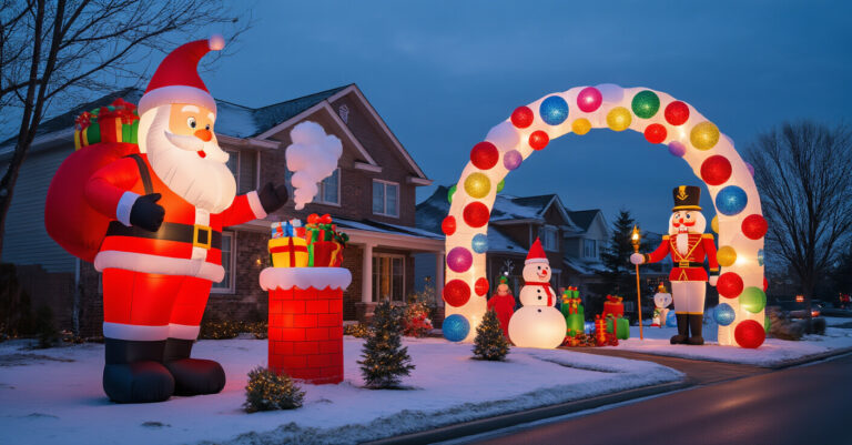 Christmas Inflatable Yard Ideas