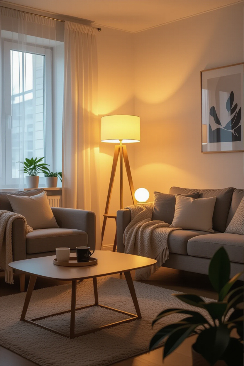 Cosy Living Room Ideas: The Power of Lighting