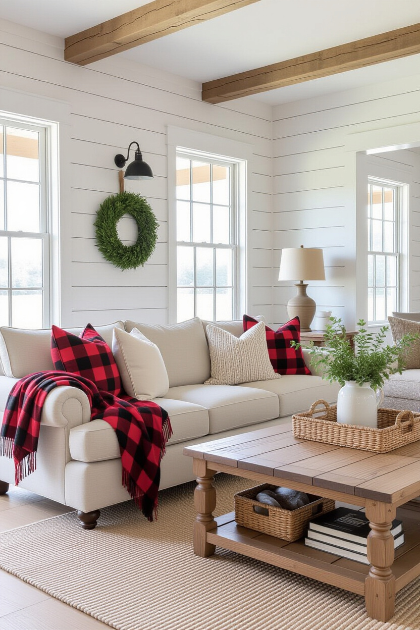 Cozy Farmhouse Living Room Sofa Selections