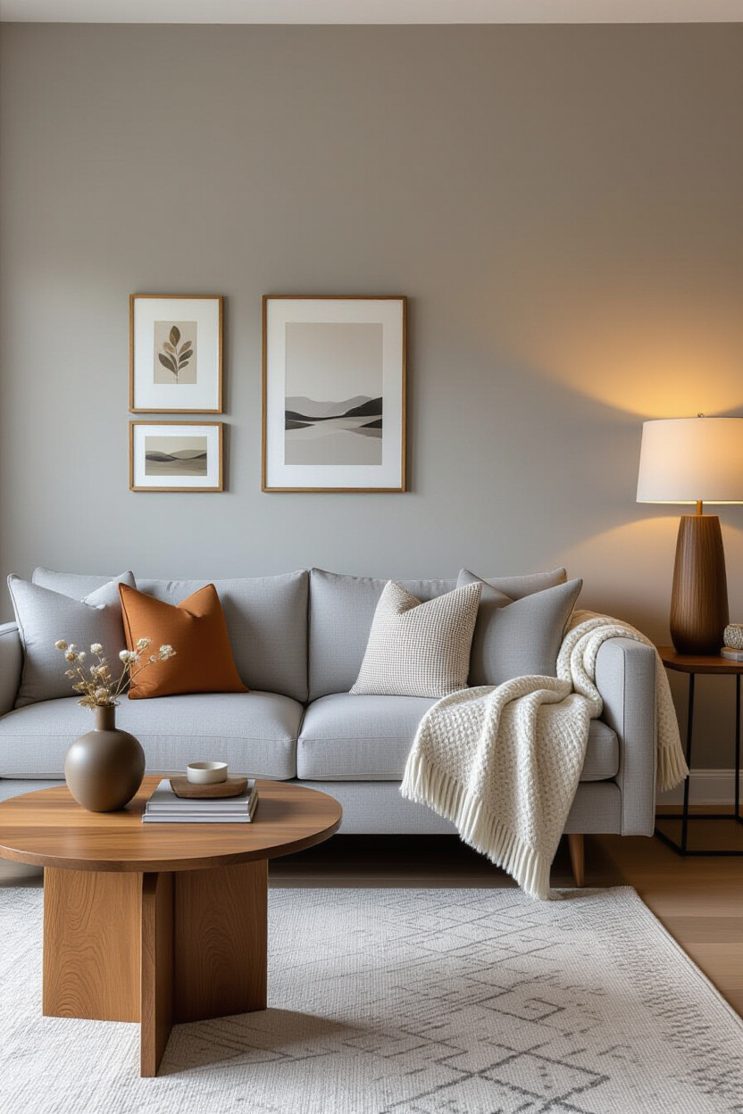 Creating a Warm Grey Living Room Aesthetic