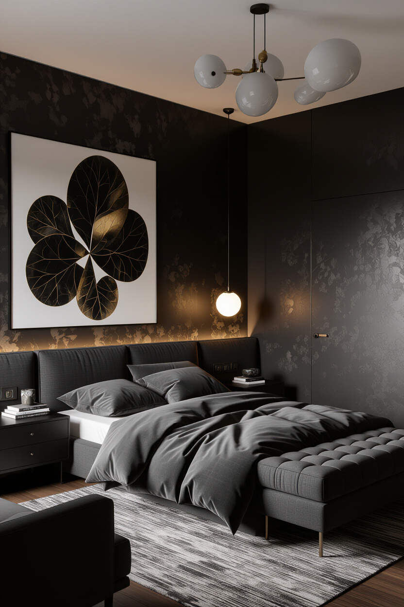 Dark Bedroom Decor Ideas for a Moody Ambiance