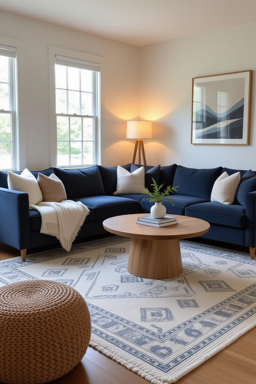 Dark Blue Couch: Your Cozy Space