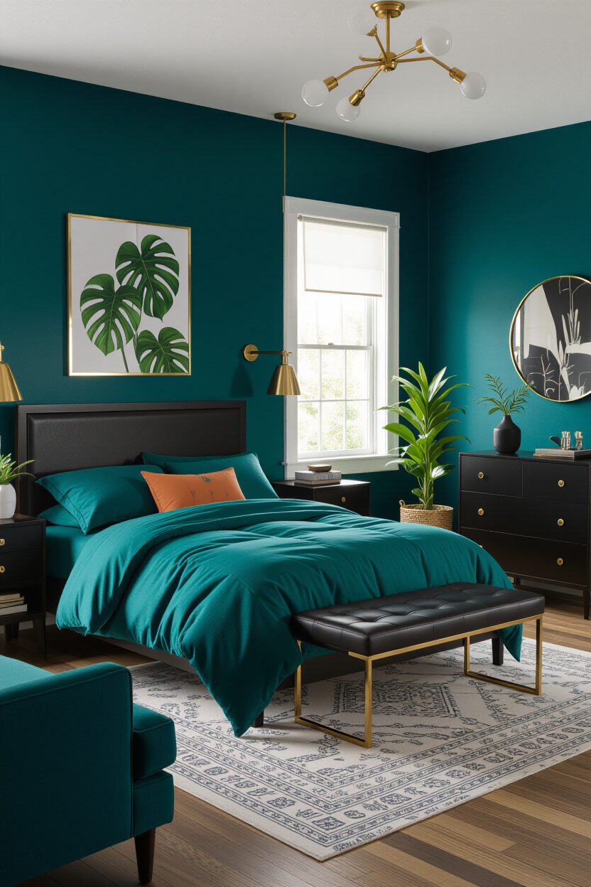 Dark Color Bedroom Ideas: Bold and Beautiful