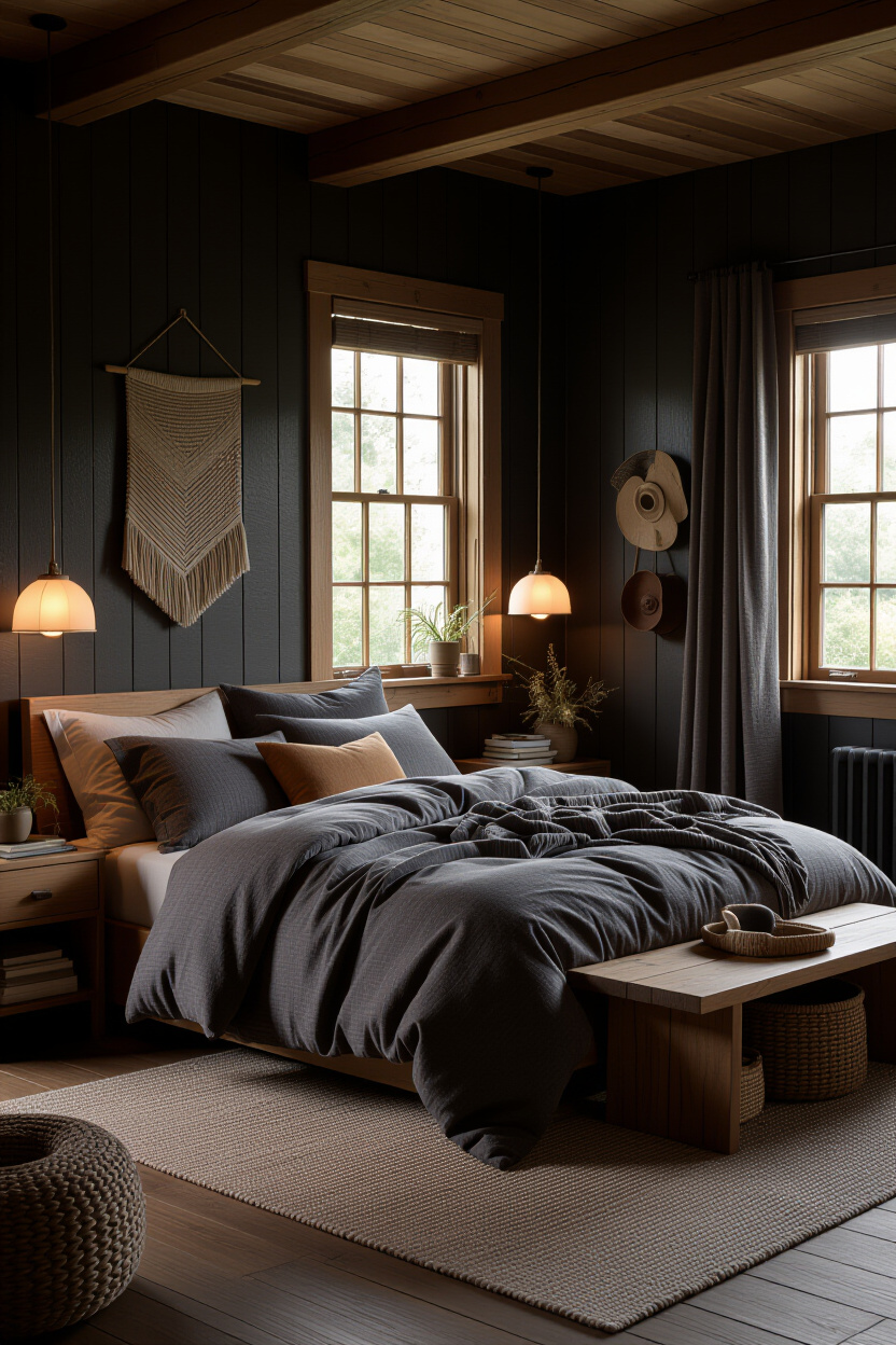 Dark Cozy Bedroom Aesthetic: A Hygge Haven