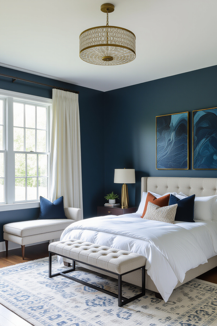 Dark Interiors Bedroom: A Moody Masterpiece