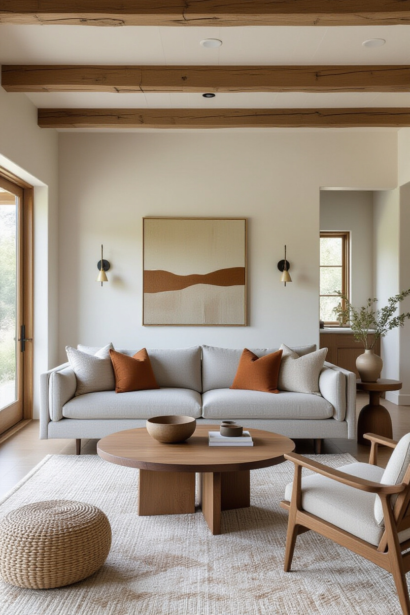 Grey Sofa Living Room Color Schemes: Balancing Warmth and Coolness