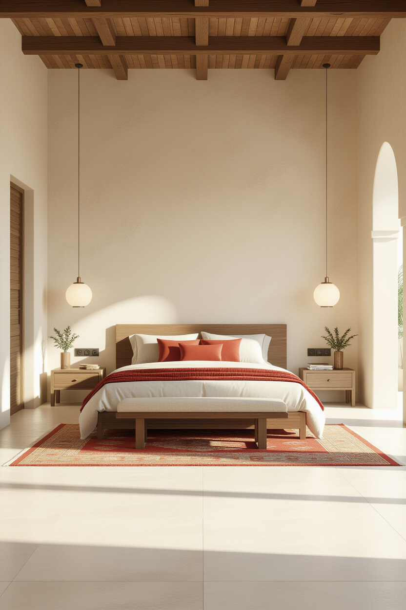 Indian Bedroom Design Simple: Cultural Charm and Simplicity