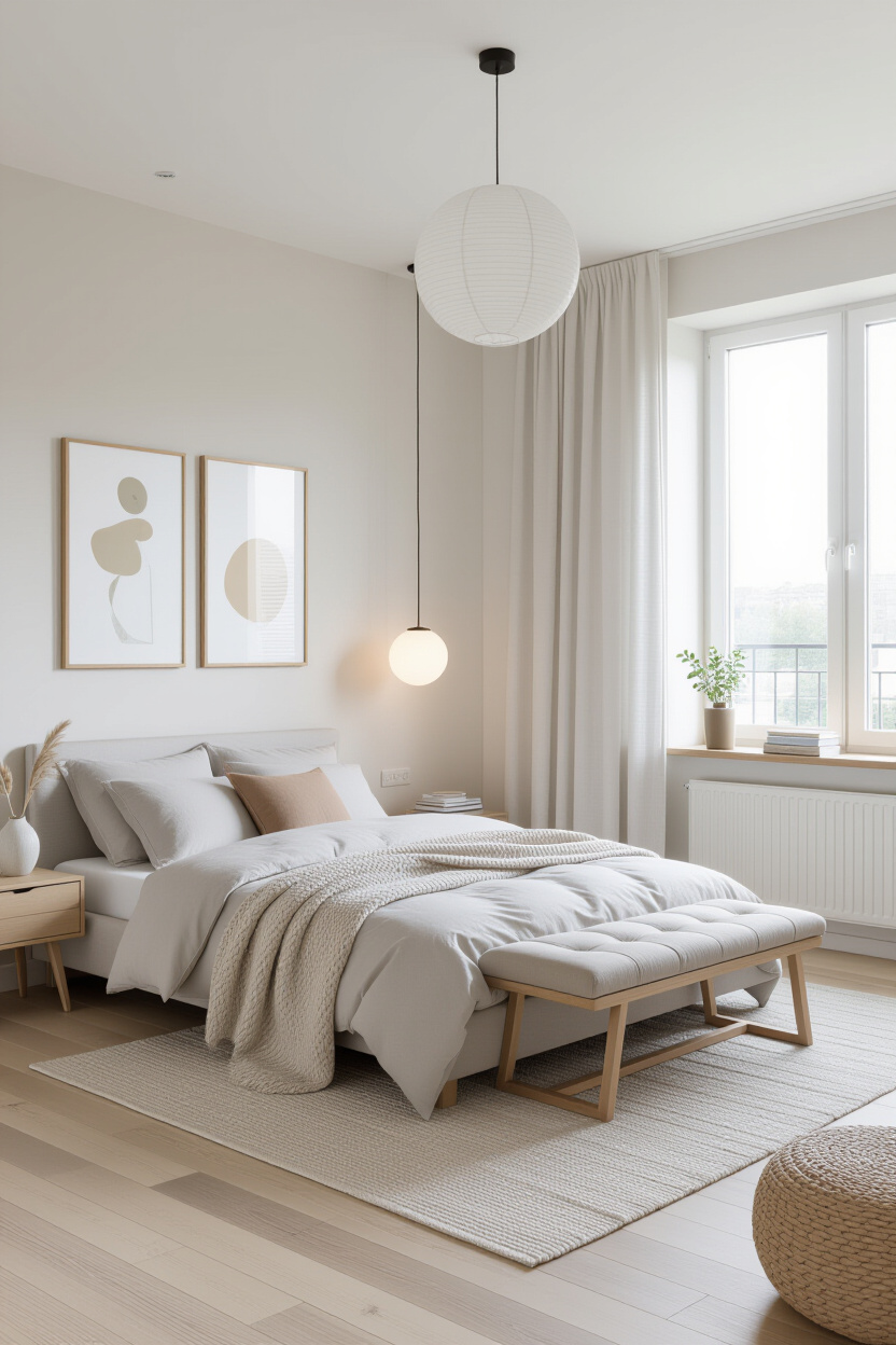 Modern Bedroom Interior Simple: Elegance in Understatement