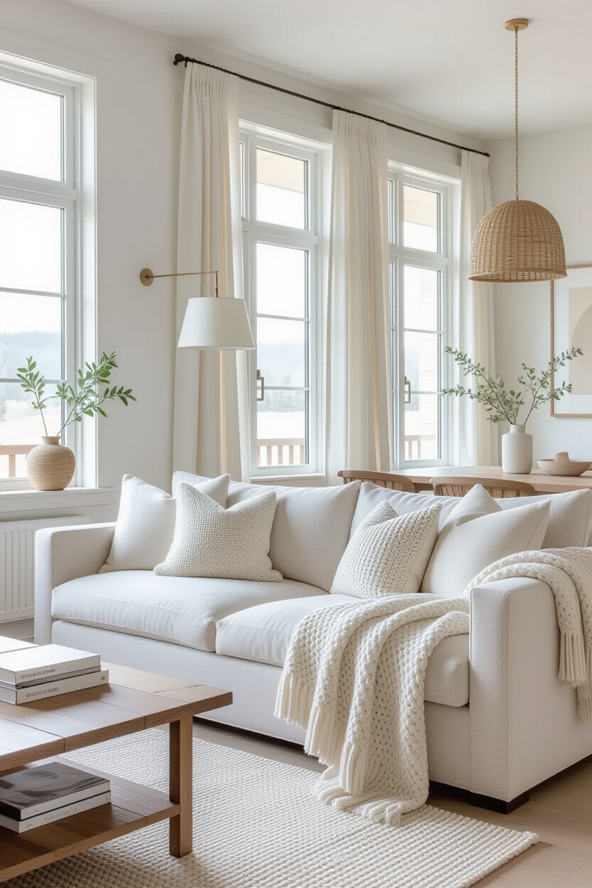 Off-White Couch Living Room: Soft Neutrals for Your Home