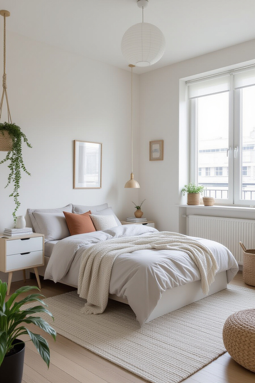 Small Bedroom Inspirations: Minimalist Solutions