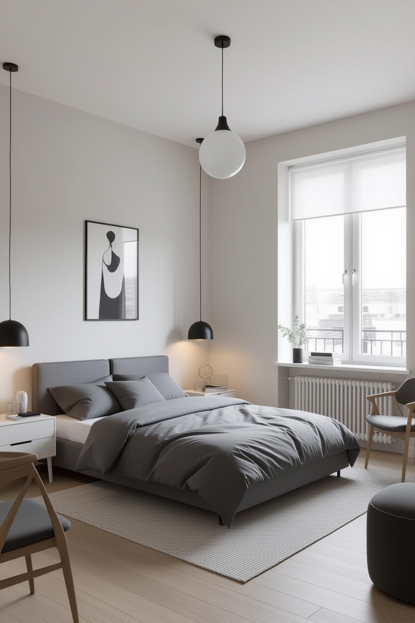 Small Bedroom Interior Ideas: Contemporary Minimalism