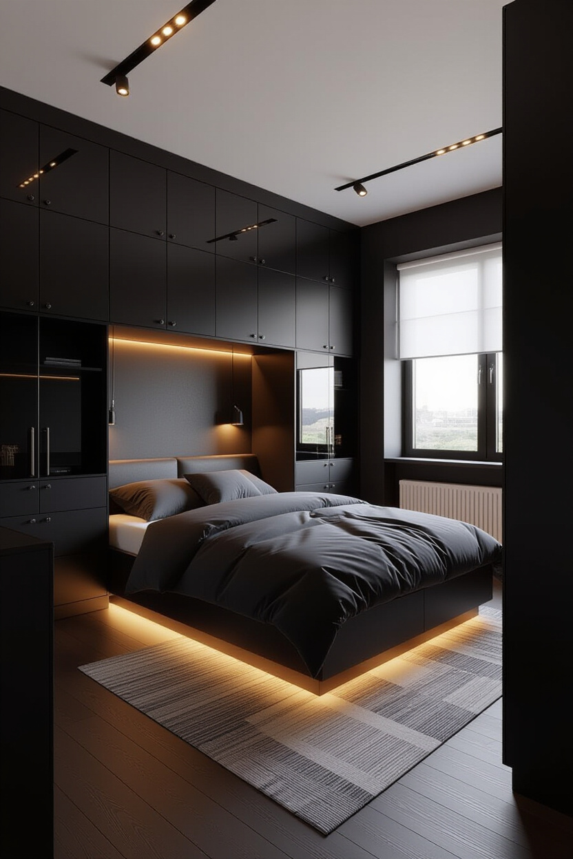 Small Dark Bedroom Ideas for Maximizing Impact