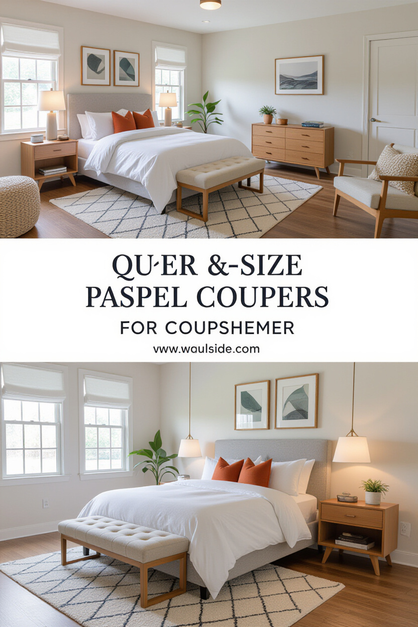 Small Modern Bedroom Ideas for Couples: Creating a Shared Vibe