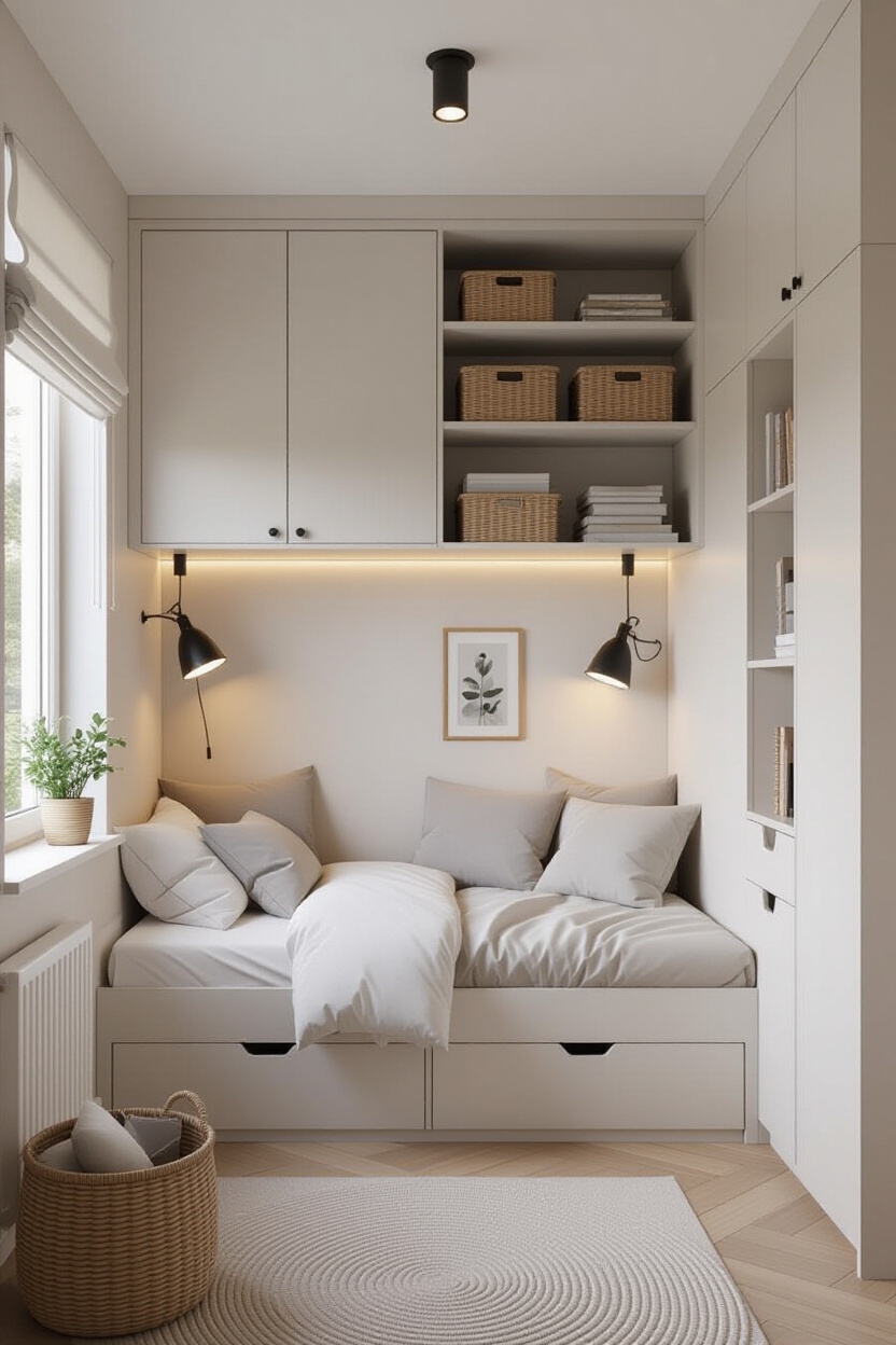 Smart Storage Solutions for Your Tiny Bedroom Design