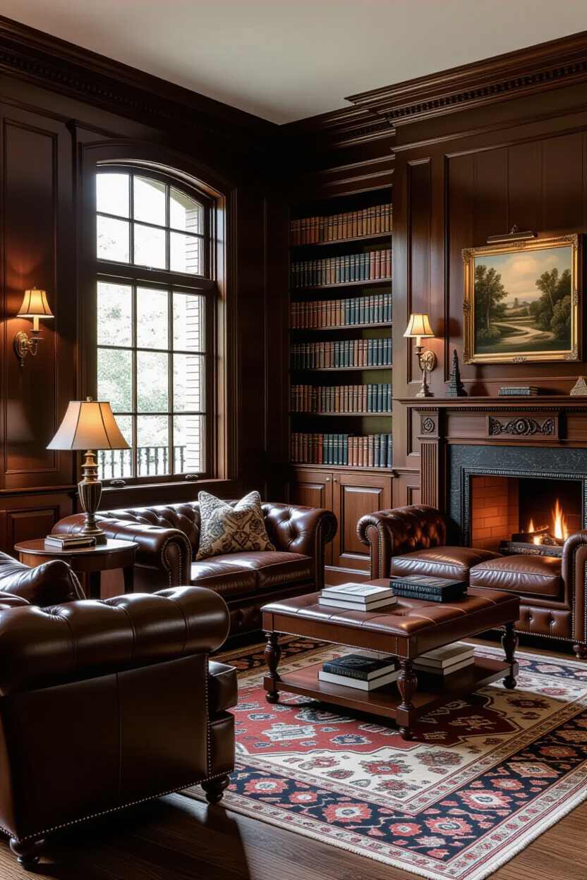 The Magic of Dark Academia Aesthetic in Cosy Rooms