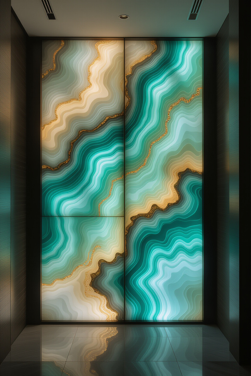 Transform Your Space Backlit Translucent Wall Paneling
